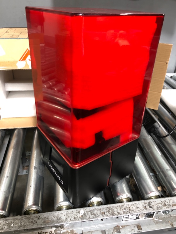 Photo 5 of *UNFUNCTIONAL*- ELEGOO Resin 3D Printer Mars 2 Pro Mono MSLA 3D Printer UV Photocuring LCD Resin 3D Printer with 6.08 inch 2K Monochrome LCD, Printing Size 129 x 80 x 160 mm³ / 5.1 x 3.1 x 6.3 in³