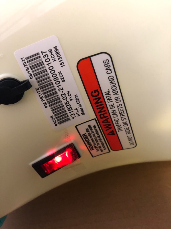 Photo 1 of Razor Pocket Mod Petite - 12V Miniature Euro-Style Electric Scooter for Ages 7+, 100-watt Motor, Up to 40 min Ride Time, For Riders up to 110 lbs