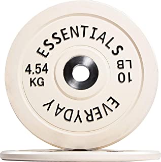 Photo 1 of **SEE NOTES**
BalanceFrom Everyday Essentials Color Coded Olympic Bumper Plate Weight Plate with Steel Hub