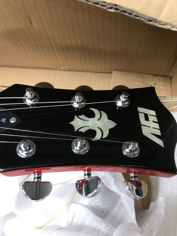 Photo 1 of IYV 6 String Trans Orange, Right, IESB-300