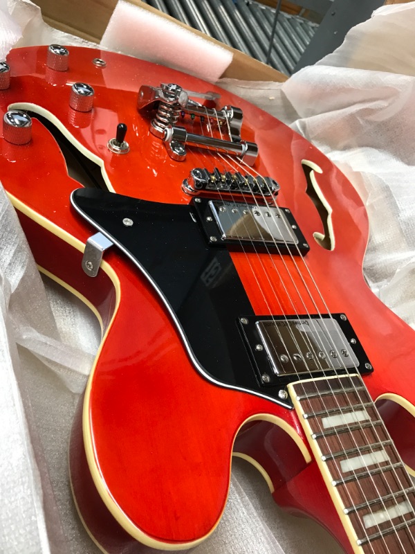 Photo 1 of IYV 6 String Trans Orange, Right, IESB-300
