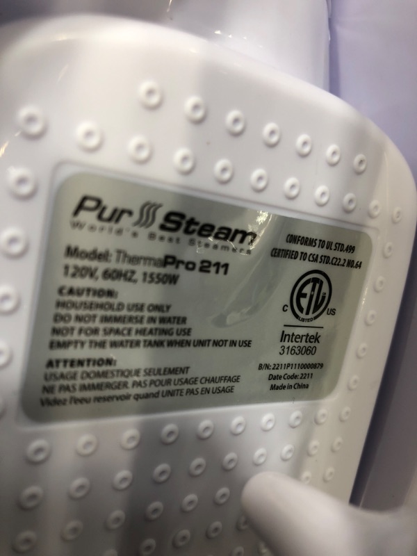 Photo 1 of PurSteam Steam Mop Cleaner 10-in-1 with Convenient Detachable Handheld Unit, Laminate/Hardwood/Tiles/Carpet Kitchen - Garment - Clothes - Pet Friendly Steamer Whole House Multipurpose Use