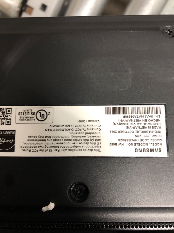 Photo 4 of SAMSUNG HW-B650 3.1ch Soundbar w/Dolby 5.1 DTS Virtual:X, Bass Boosted, Built-in Center Speaker, Bluetooth Multi Connection, Voice Enhance & Night Mode, Subwoofer Included, 2022 HW-B650 Soundbar