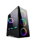 Photo 1 of Bgears b-Voguish Gaming PC with Tempered Glass ATX Mid Tower & CoolerMaster MasterLiquid ML240L RGB V2, Close-Loop AIO CPU Liquid Cooler, 3rd Gen Dual Chamber Pump, 240 Rad Gaming PC + Liquid Cooler