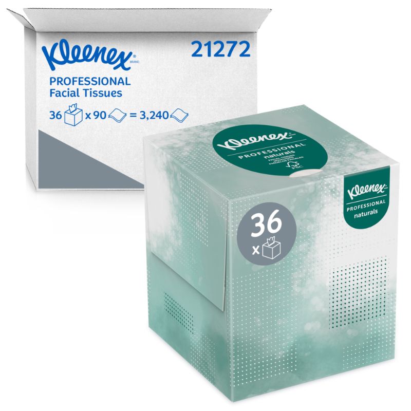 Photo 1 of 36 BOXES Kleenex® Naturals Facial Tissue
