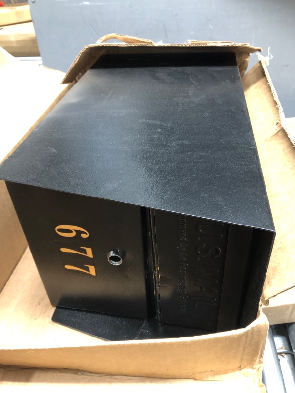 Photo 1 of 22" BLACK MAIL BOX 