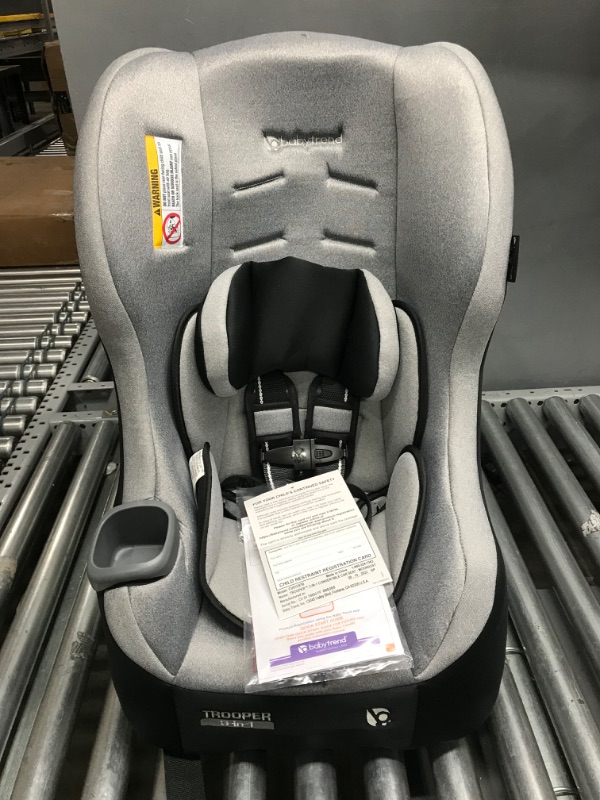 Photo 2 of Baby Trend Trooper 3-in-1 Convertible Car Seat, Moondust (CV01C87B)