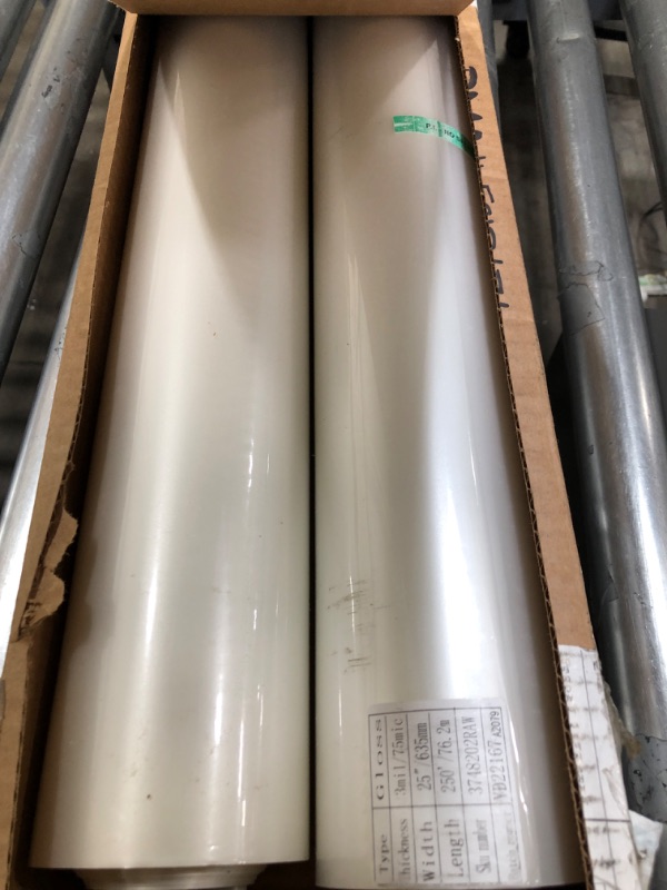 Photo 3 of GBC Thermal Laminating Film, Rolls, Nap I, Ultima 65 Ezload, 3 Mil, 25" x 250', 2 Pack (3000024EZ) 3.0mil-25"