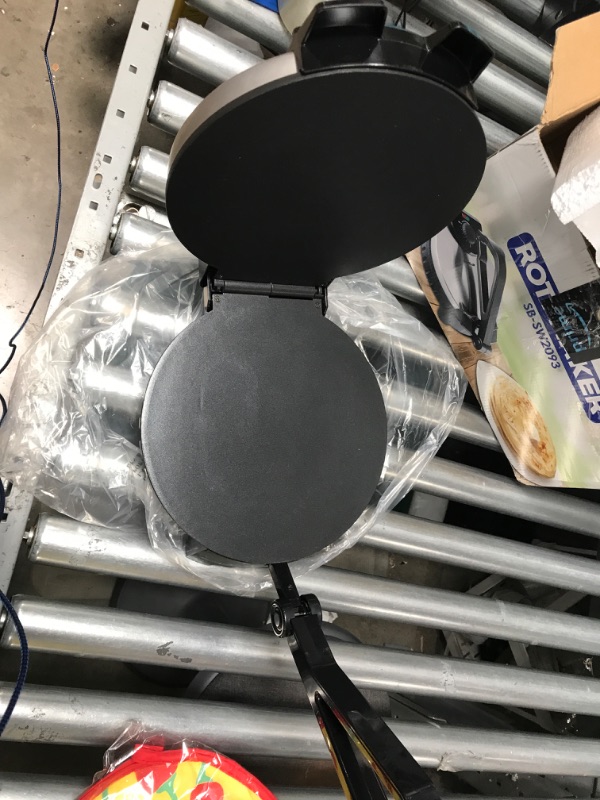 Photo 1 of 10inch Roti Maker by StarBlue with FREE Roti Warmer - The automatic Stainless Steel Non-Stick Electric machine to make Indian style Chapati, Tortilla, Roti AC 110V 50/60Hz 1200W