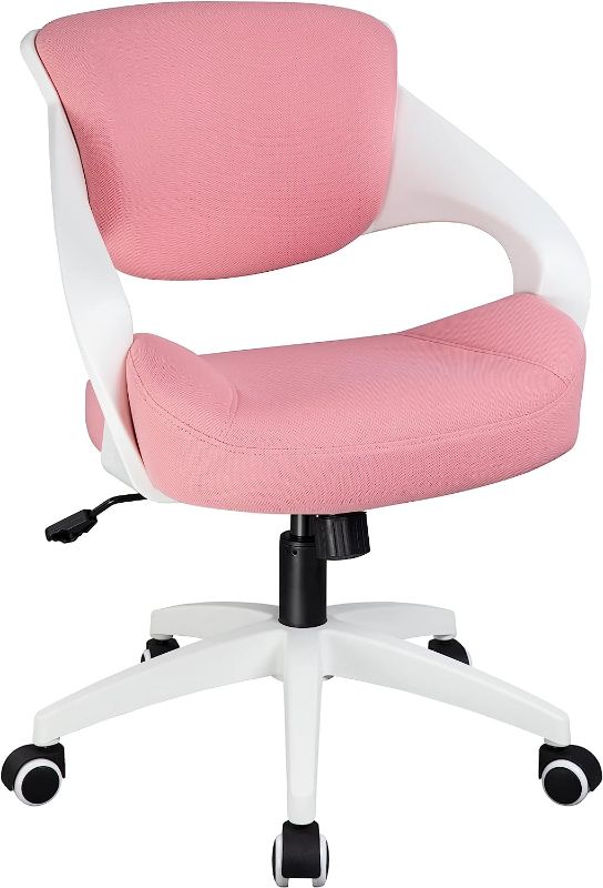 Photo 1 of BOJUZIJA Ergonomic Office Computer Desk Chair Waist Support Function (Pink)