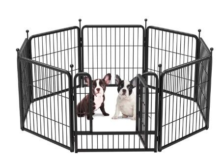 Photo 1 of **SEE NOTES**
FXW Rollick Dog Playpen, 8 Panels Dog Pen 24" Height 