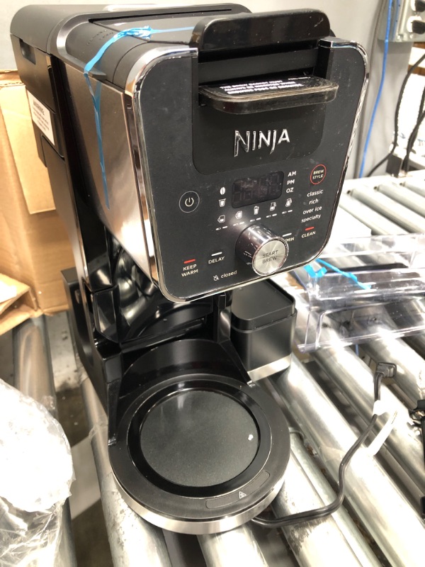 Photo 6 of *MISSING PARTS** Ninja DualBrew Coffee Maker, Single-Serve, Coffee Pod, and 12-Cup Drip Coffee Maker - CFP201

