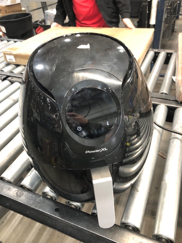 Photo 3 of *PARTS ONLY* PowerXL Air Fryer 7 QT Maxx Classic , Extra Hot Air Fry, Cook, Crisp, Broil, Roast, Bake, High Gloss Finish, Black (7 Quart)