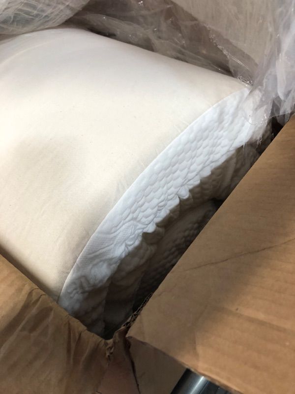 Photo 1 of TEMPUR-PEDIC TEMPUR SUPREME 3-INCH MEDIUM FIRM MATTRESS TOPPER, TWIN, WHITE 74 X 38 X 3 INCHES
