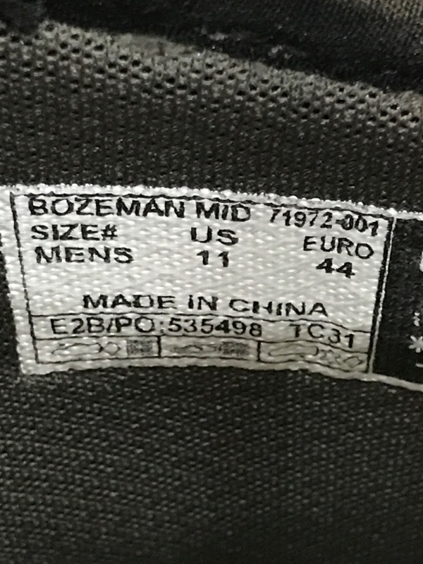 Photo 4 of Bogs Men's Bozeman Mid Waterproof Warm Insulated Winter Work Snow and Rain Boot
size 11