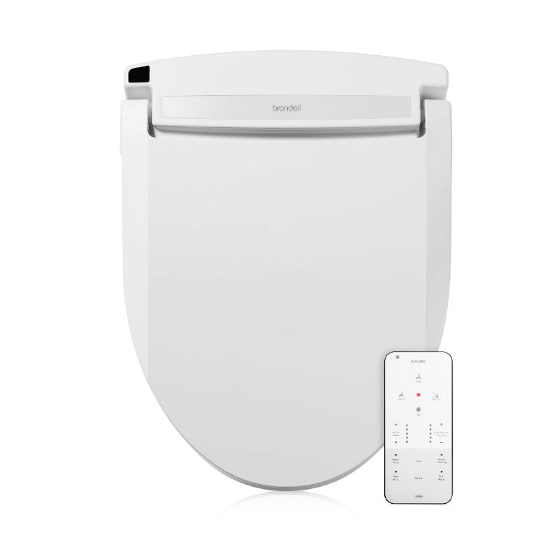 Photo 1 of (PARTS ONLY)BRONDELL LE99 SWASH ELECTRONIC BIDET SEAT LE99, FITS ROUND TOILETS, WHITE – LITE-TOUCH REMOTE, WARM AIR DRYER, STRONG WASH MODE, STAINLESS-STEEL NOZZLE, SAVED USER SETTINGS & EASY INSTALLATION, LE99 LE99 ROUND
