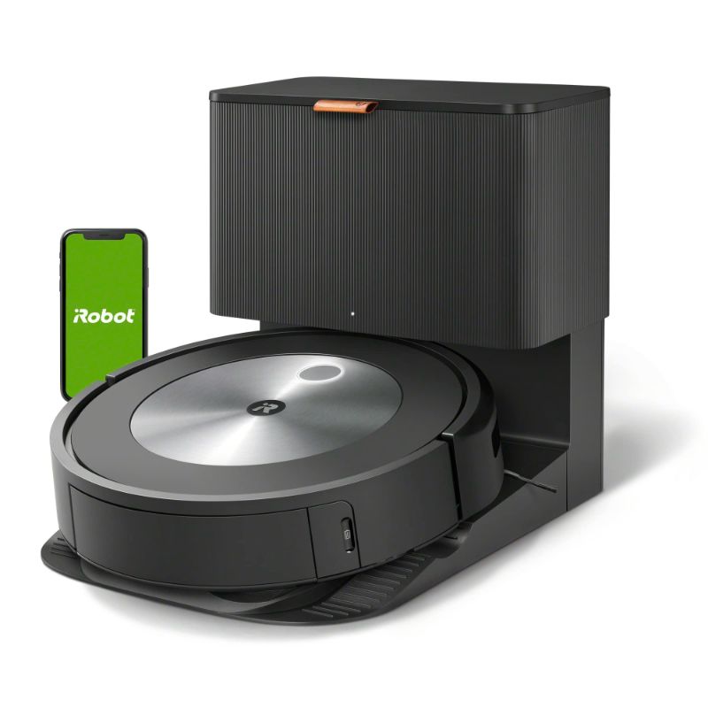 Photo 1 of (PARTS ONLY)IROBOT ROOMBA J7+ (7550) SELF-EMPTYING ROBOT VACUUM – IDENTIFIES AND AVOIDS OBSTACLES LIKE PET WASTE & CORDS, EMPTIES ITSELF FOR 60 DAYS, SMART MAPPING, WORKS WITH ALEXA, IDEAL FOR PET HAIR, GRAPHITE
