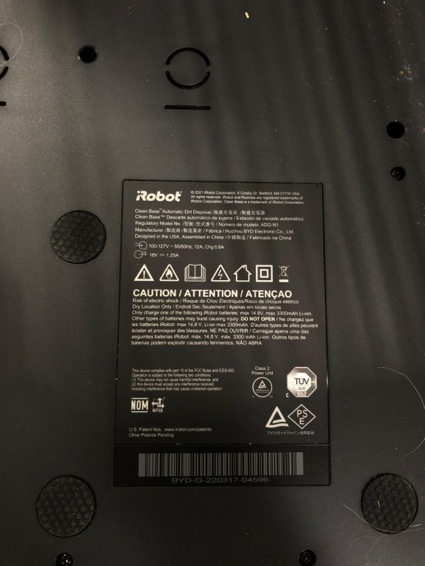 Photo 4 of (PARTS ONLY)IROBOT ROOMBA J7+ (7550) SELF-EMPTYING ROBOT VACUUM – IDENTIFIES AND AVOIDS OBSTACLES LIKE PET WASTE & CORDS, EMPTIES ITSELF FOR 60 DAYS, SMART MAPPING, WORKS WITH ALEXA, IDEAL FOR PET HAIR, GRAPHITE
