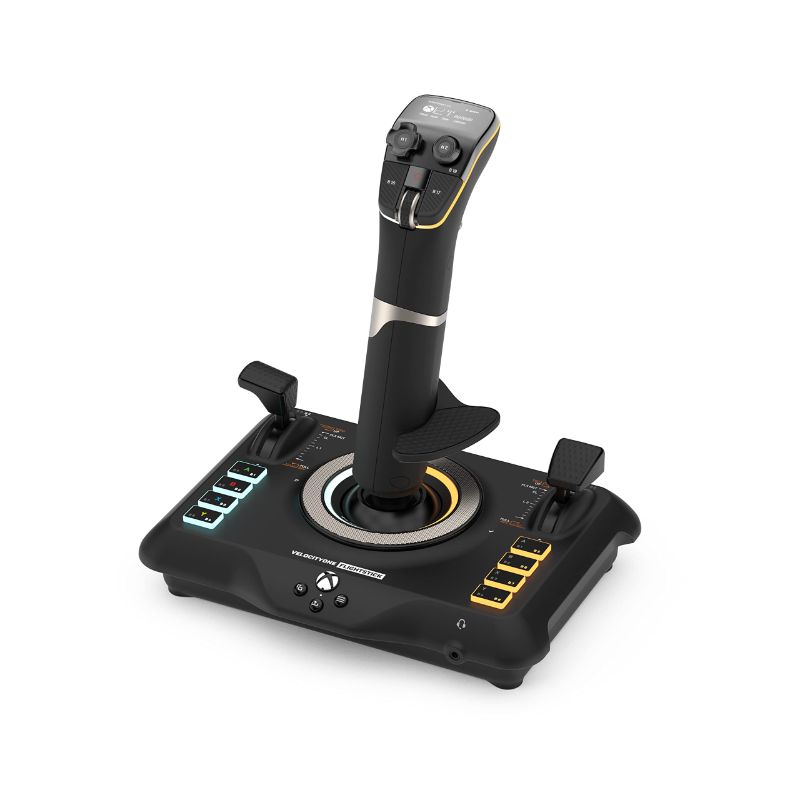 Photo 1 of TURTLE BEACH VELOCITYONE FLIGHTSTICK UNIVERSAL SIMULATION CONTROLLER JOYSTICK FOR AIR & SPACE COMBAT SIMULATION – XBOX SERIES X, XBOX SERIES S, XBOX ONE, WINDOWS 10, AND WINDOWS 11 PCS
