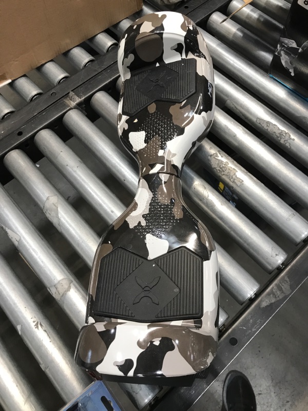 Photo 2 of **Parts only** 
Hover-1 Helix Electric Hoverboard | 7MPH Top Speed, 4 Mile Range, 6HR Full-Charge, Built-in Bluetooth Speaker, Rider Modes: Beginner to Expert Hoverboard Camo