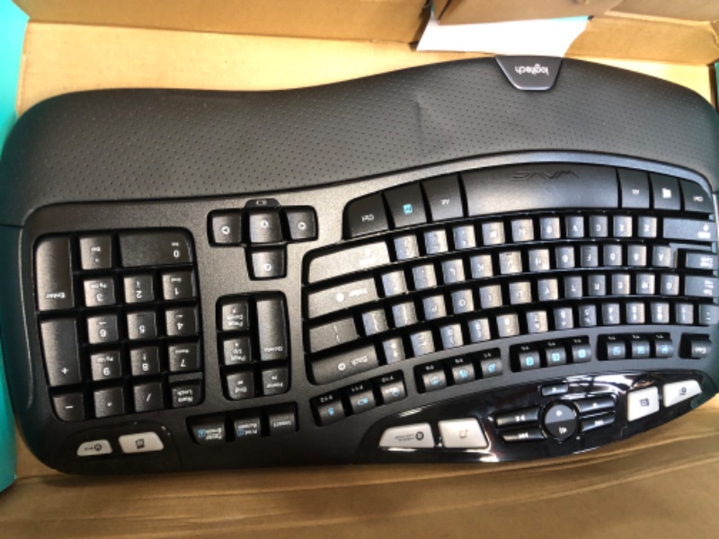 Photo 2 of 
Logitech MK570 Wireless Wave Keyboard and Mouse Combo, Black
