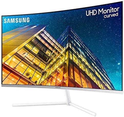 Photo 1 of Samsung 32" Class 4K UHD Curved Monitor - LU32R591CWNXZA (Renewed)
