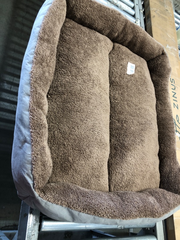 Photo 2 of **USED** PUPPBUDD Dog Beds for Large Dogs, Rectangle Washable Dog Bed Comfortable and Breathable Pet Sofa Warming Orthopedic Dog Bed for Large Medium Dogs XXL-Large-35.4''x27.6'' Grey