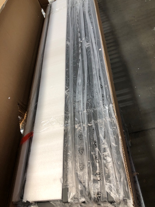 Photo 2 of **NEW** VECELO 14" Metal Platform Bed Frame/Mattress Foundation/No Box Spring Needed/Steel Slat Support (Full Size) Full 14 Inch Mattle Black