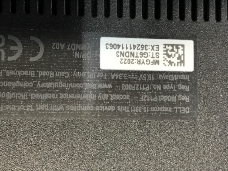 Photo 7 of PARTS ONLY
Dell Inspiron 15 3000 15.6-inch Full HD 11th Gen Intel Core i5-1135G7 12GB 256GB SSD Laptop