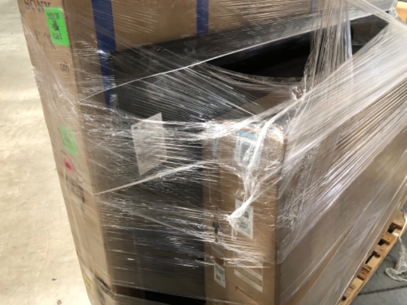 Photo 2 of PALLET OF DAMAGED TVS, NO REFUNDS OR RETURNS 