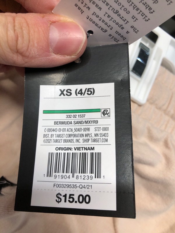 Photo 1 of **USED** Bundle of 3 Pairs of Tan Kids Sweat Pants Size XS