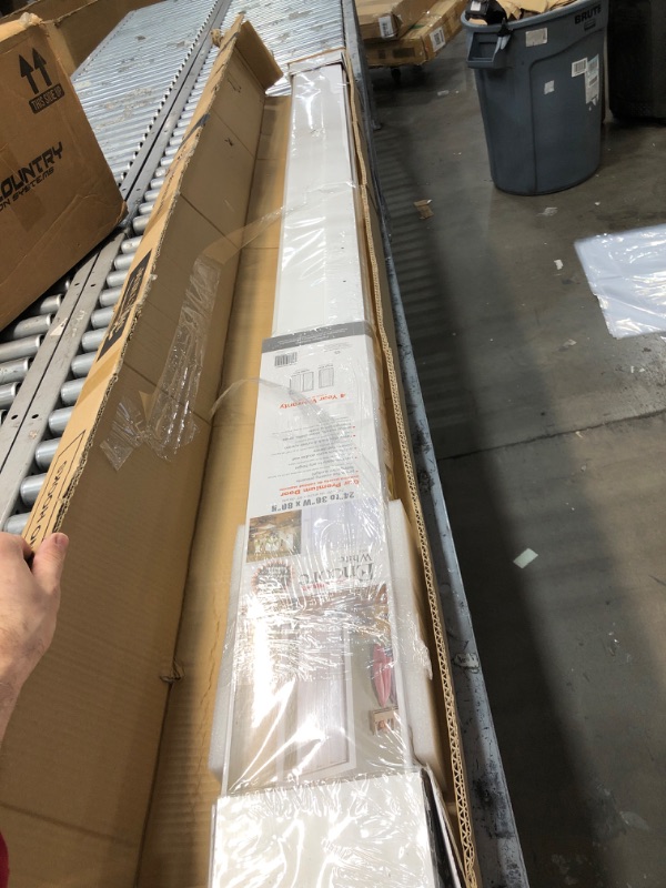 Photo 1 of **USED/DAMAGED** LTL Home Products EN3280HL Encore Interior Accordion Folding Door, 36" x 80", White