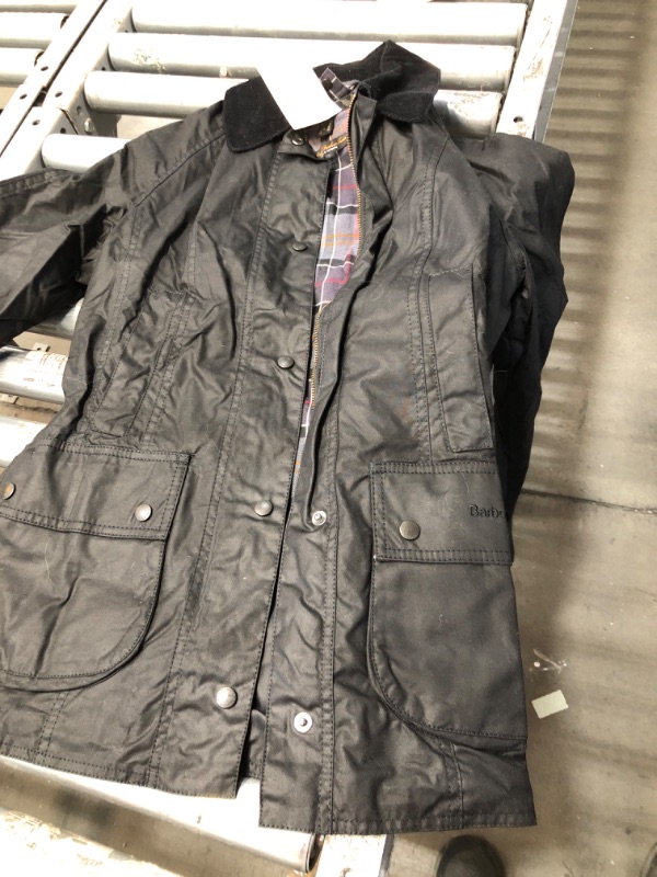 Photo 2 of **NEW** Barbour Beadnell Wax Jacket 14 Black