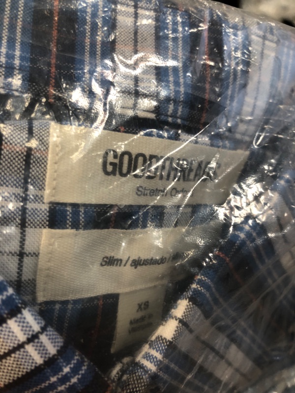 Photo 1 of **USED** Goodthreads Men's Plaid Shirt- Slim- XS