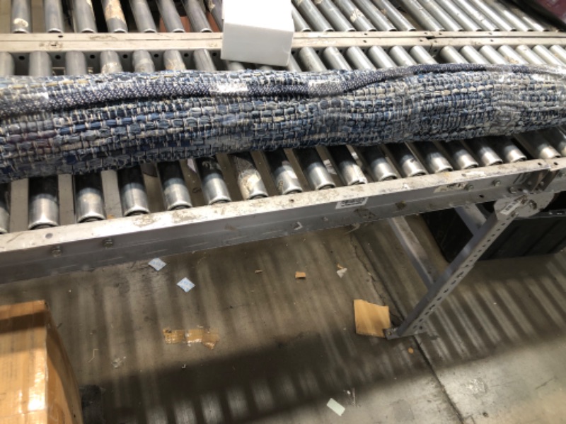 Photo 1 of **USED** Chesapeake Denim Chindi Area Rug (5'x7') 60 in x 84 in