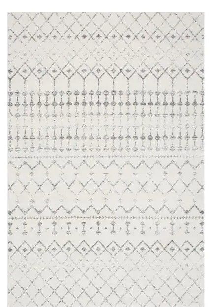 Photo 1 of 
nuLOOM
Blythe Modern Moroccan Trellis Gray 5 ft. x 8 ft. Area Rug