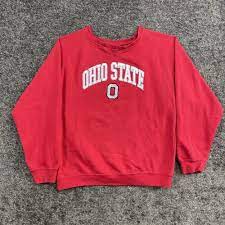 Photo 1 of Blue 84 Men's Crewneck Sweatshirt Team Color Arching Over Ohio State Football size XL