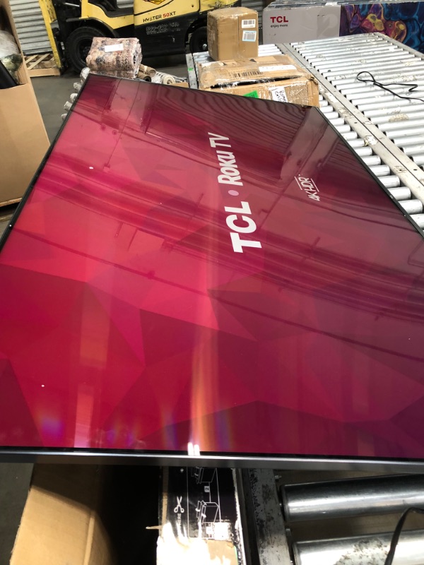Photo 1 of TCL 65" Class 6-Series 4K Mini-LED UHD QLED Dolby Vision IQ & Atmos, 144Hz VRR, AMD FreeSync Premium Pro, Smart Roku TV – 65R655 (2022 Model),Black