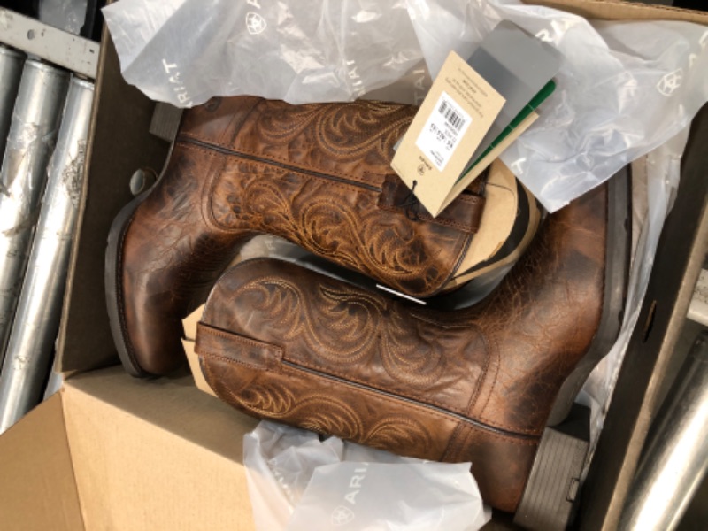 Photo 2 of **NEW** ARIAT Men's Sport Boss Man Western Boot 9.5 Wide Rich Cognac