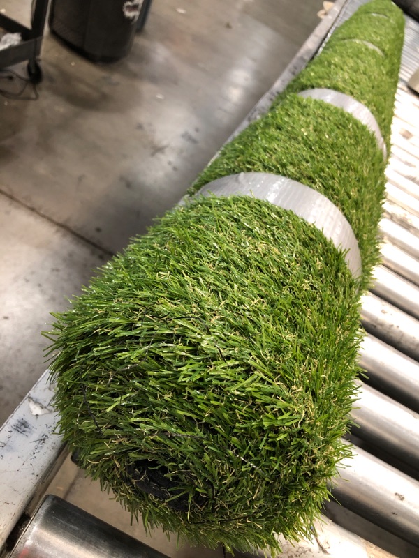 Photo 2 of ALTRUISTIC Thick Realistic Artificial Grass Mat Customized Sizes, 6ft x 10ft Synthetic Fake Astro Turf Indoor Outdoor Garden Lawn Landscape, Faux Grass Rug with Drainage Holes 6 x 10ft