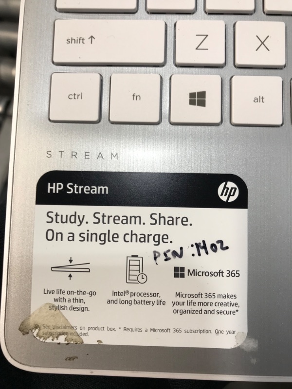 Photo 3 of HP Stream 11.6" Full HD Intel Celeron N4020 4GB Memory 32GB Storage Windows 10 Laptop Computer