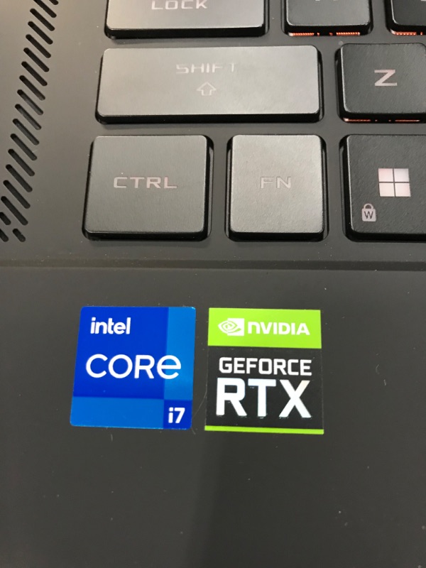 Photo 8 of MISSING RTX GPU HAS INTEL IRIS Xe GRAPHICS 
ASUS - ROG Zephyrus 16" WUXGA 165Hz Gaming Laptop-Intel Core I7-16GB DDR5 Memory-NVIDIA GeForce RTX 3060-512GB PCIe 4.0 SSD - Off Black
