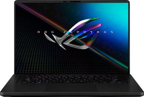 Photo 1 of MISSING RTX GPU HAS INTEL IRIS Xe GRAPHICS 
ASUS - ROG Zephyrus 16" WUXGA 165Hz Gaming Laptop-Intel Core I7-16GB DDR5 Memory-NVIDIA GeForce RTX 3060-512GB PCIe 4.0 SSD - Off Black
