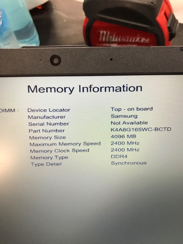 Photo 5 of PARTS ONLY DID NOT POWER UP CORRECTLY NEEDS PROFESSIONAL REPAIR
HP Stream 11.6" Full HD Intel Celeron N4020 4GB Memory 32GB Storage Windows 10 Laptop Computer 