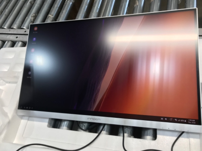 Photo 2 of INNOCN 27" Mini LED 4K 160Hz Gaming Monitor UHD 3840 x 2160p 1ms IPS HDR1000 HDMI 2.1 Computer Monitor, 99% DCI-P3, USB Type-C Connectivity, Pivot Sensor, Height Adjustable Stand - 27M2V
