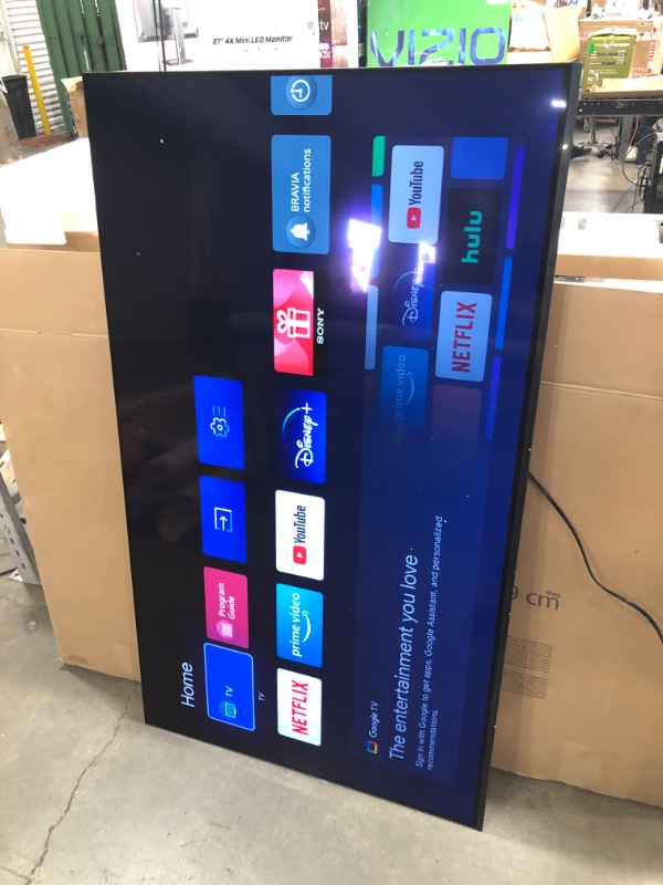 Photo 3 of Sony OLED 65 inch BRAVIA XR A80K Series 4K Ultra HD TV: Smart Google TV with Dolby Vision HDR and Exclusive Gaming Features for The Playstation® 5 XR65A80K- 2022 Model
