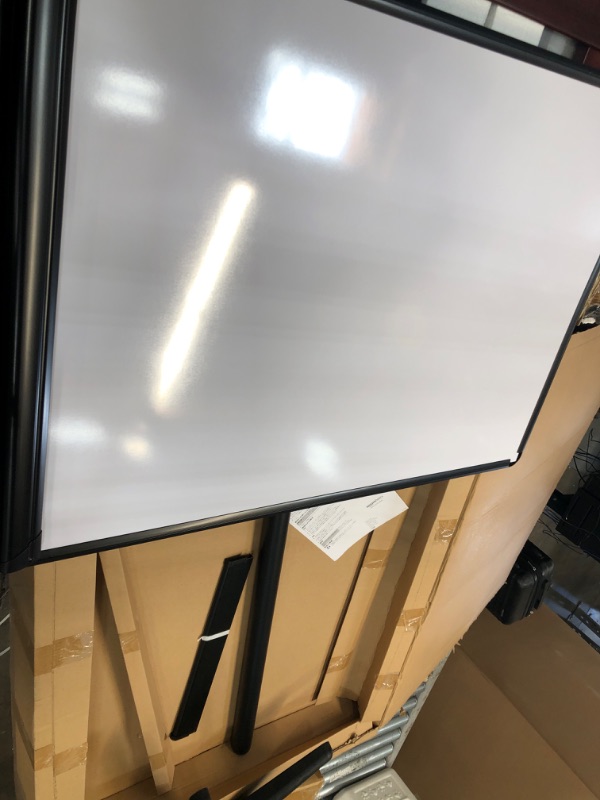 Photo 2 of Amazon Basics Mobile Whiteboard, Dry Erase Board and Easel Stand, 73 x 26 x 32 Inches 1 Leg