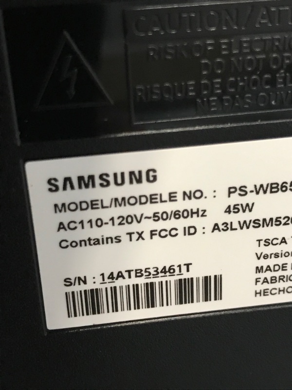 Photo 2 of SAMSUNG HW-B650 3.1ch Soundbar w/Dolby 5.1 DTS Virtual:X, Bass Boosted, Built-in Center Speaker, Bluetooth Multi Connection, Voice Enhance & Night Mode, Subwoofer Included, 2022
