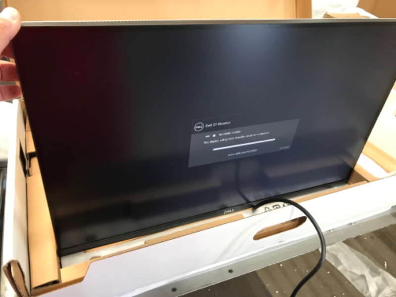 Photo 2 of Dell S2722QC 27-inch 4K USB-C Monitor - UHD (3840 x 2160) Display, 60Hz Refresh Rate, 8MS Grey-to-Grey Response Time (Normal Mode), Built-in Dual 3W Speakers, 1.07 Billion Colors - Platinum Silver 27 Inches S2722HC