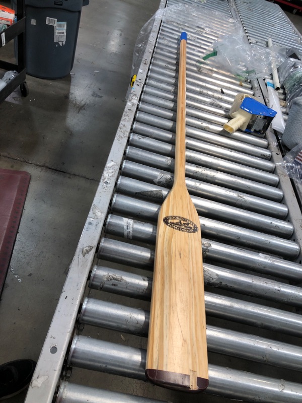 Photo 2 of Natural Finish Wood Oar with Comfort Grip 6'